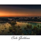 Sonnenuntergang in der Cala Galdana