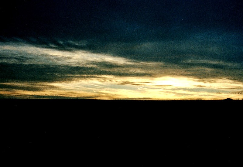 Sonnenuntergang in der Eifel 2