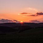 Sonnenuntergang in der Eifel