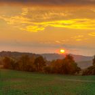  Sonnenuntergang in der Eifel