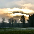 Sonnenuntergang in der Eifel