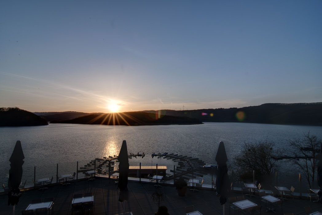 sonnenuntergang in der Eifel