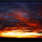 Sonnenuntergang in der Eifel