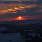 Sonnenuntergang in der Eifel