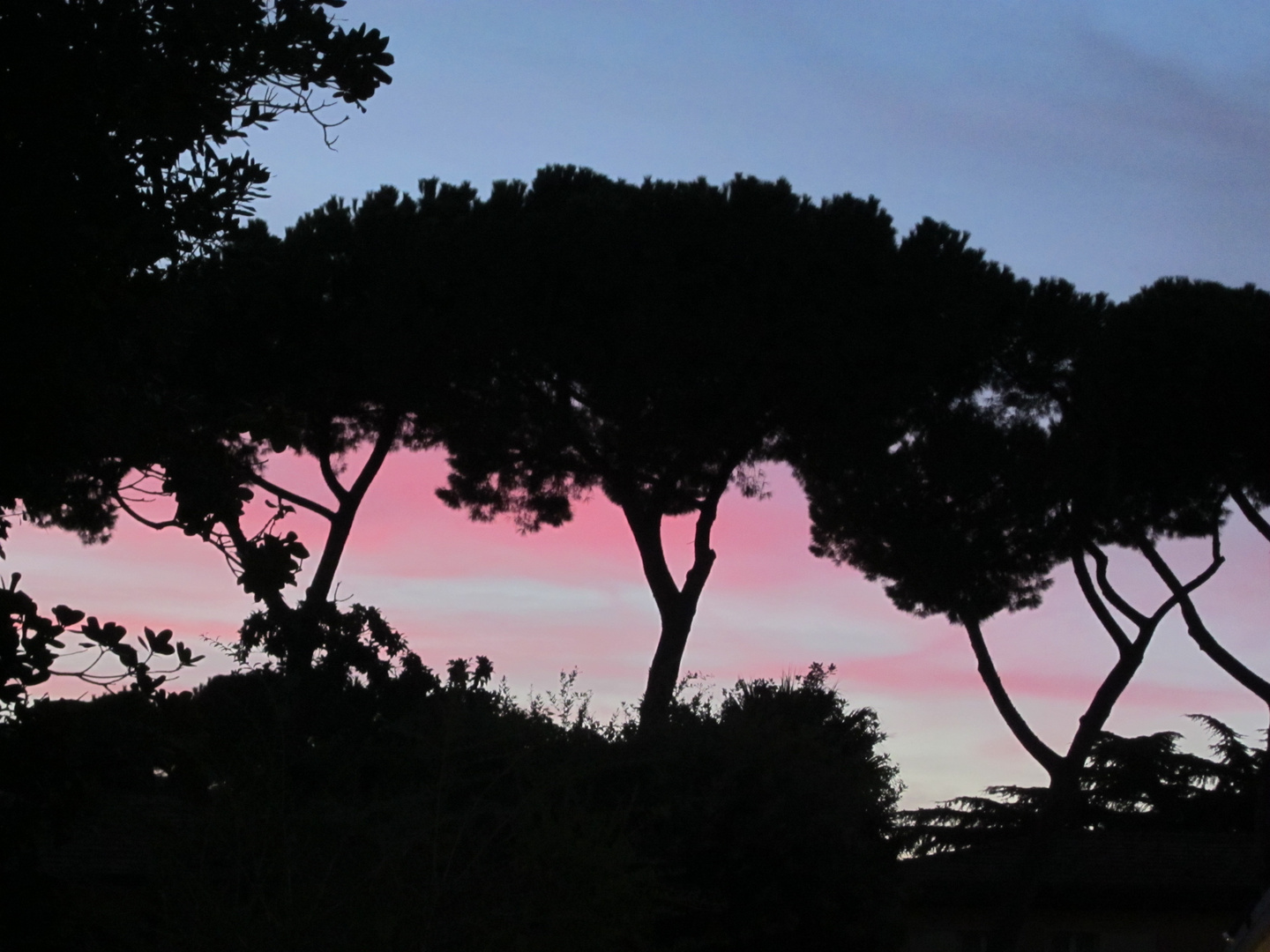 Sonnenuntergang in der ewigen Stadt