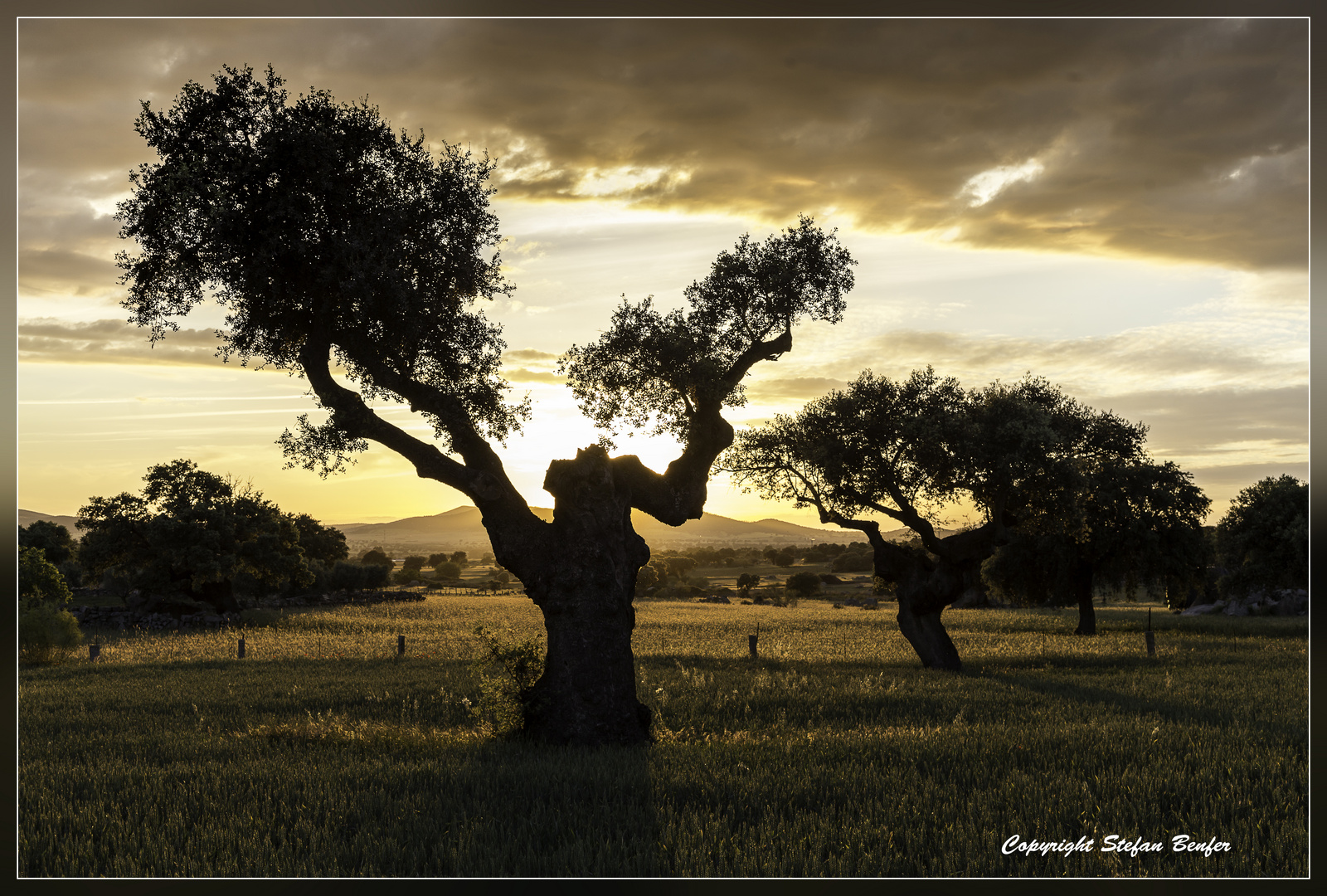 Sonnenuntergang in der Extremadura