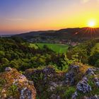 Sonnenuntergang in der Fränkischen Schweiz