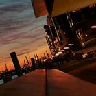 Sonnenuntergang in der Hafencity