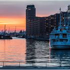 Sonnenuntergang in der Hafencity