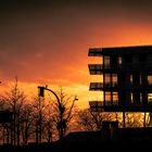 Sonnenuntergang in der Hafencity Hamburg