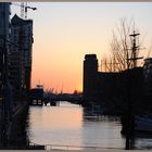 Sonnenuntergang in der Hamburger Hafencity