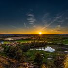 Sonnenuntergang in der Hölle von Rockenberg