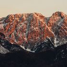 Sonnenuntergang in der Hohen Tatra