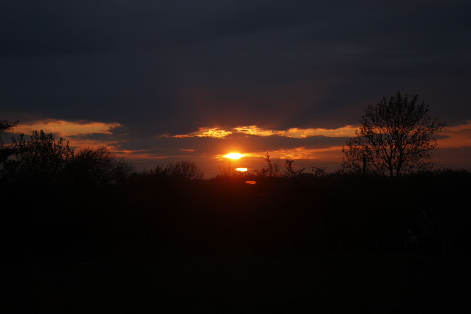 Sonnenuntergang in der irischen Einöde