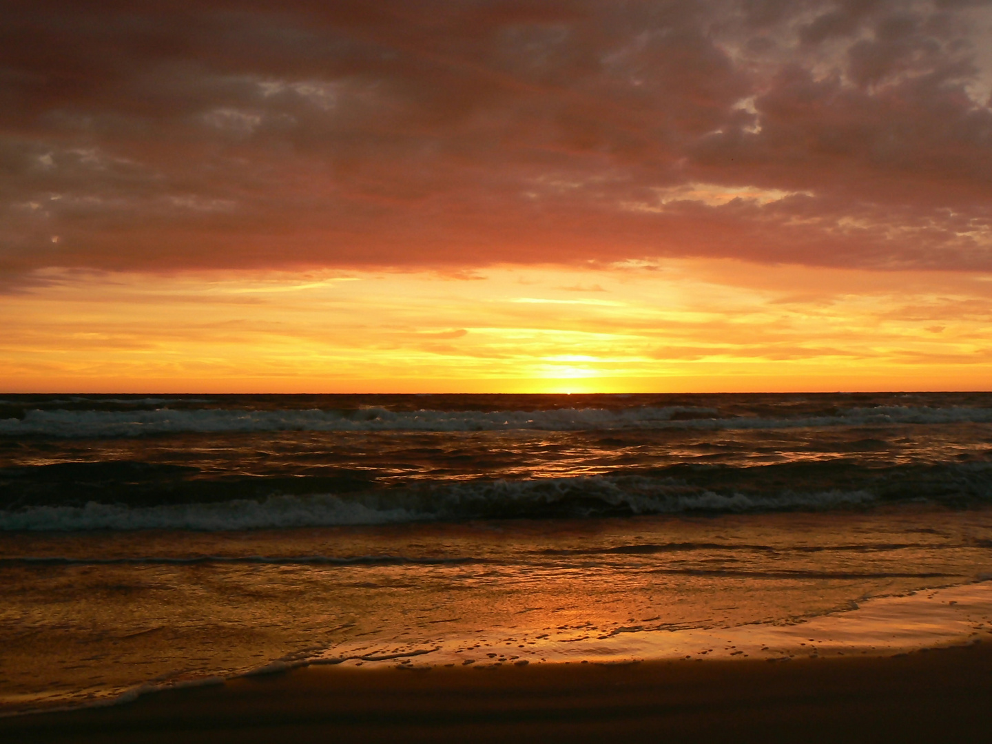 Sonnenuntergang in der Jammerbucht