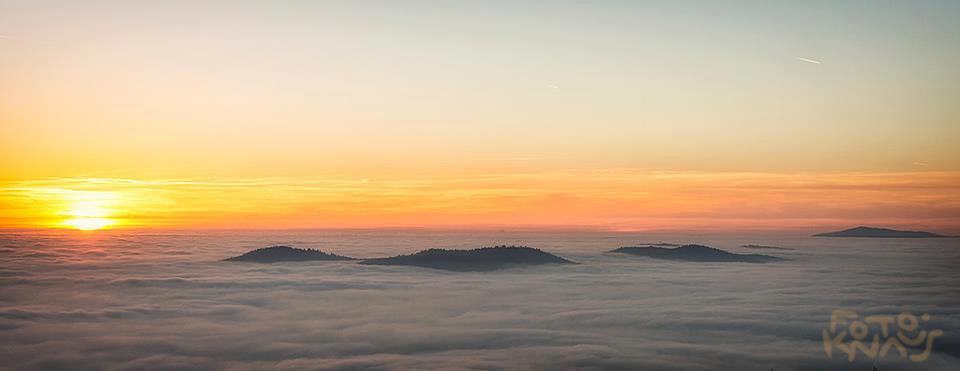 Sonnenuntergang in der Karibik