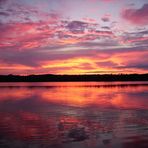 Sonnenuntergang in der Kawartha Lakes Region