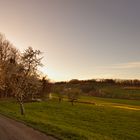 Sonnenuntergang in der Klus