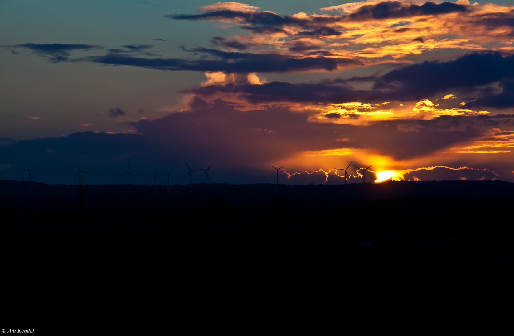 Sonnenuntergang in der Lübecker Bucht