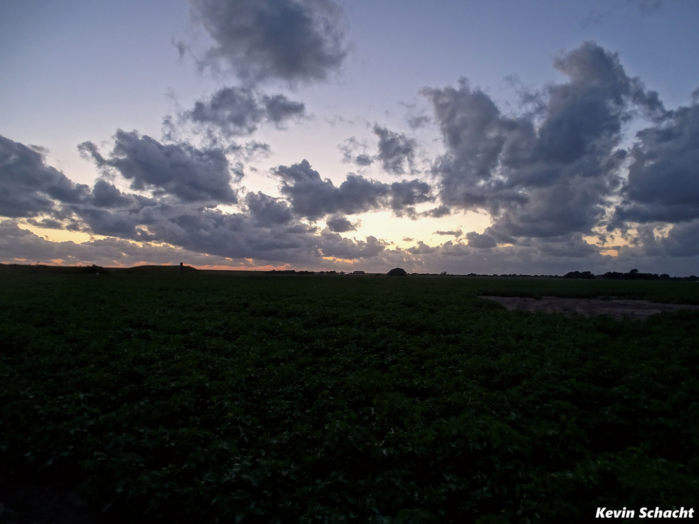 Sonnenuntergang in der Lüneburger 