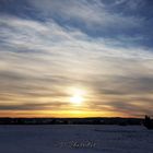 Sonnenuntergang in der Lüneburger Heide