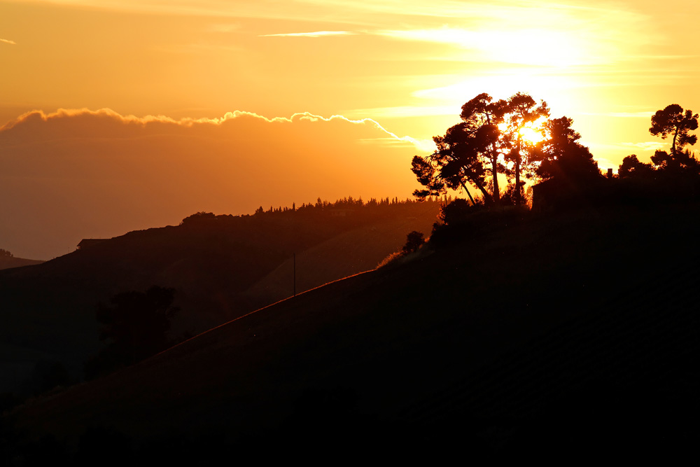 Sonnenuntergang in der Marche (IT) 2