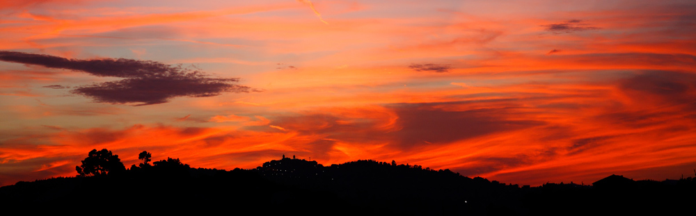 Sonnenuntergang in der Marche (IT)