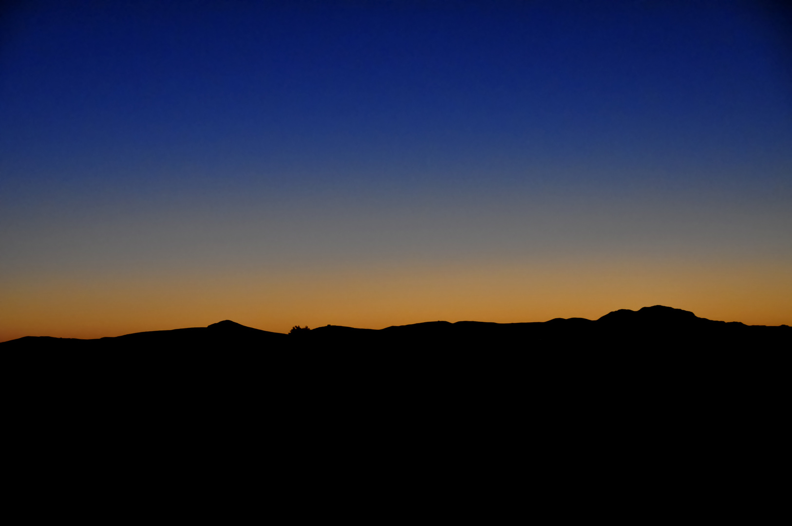 Sonnenuntergang in der Marokkanischen Sahara