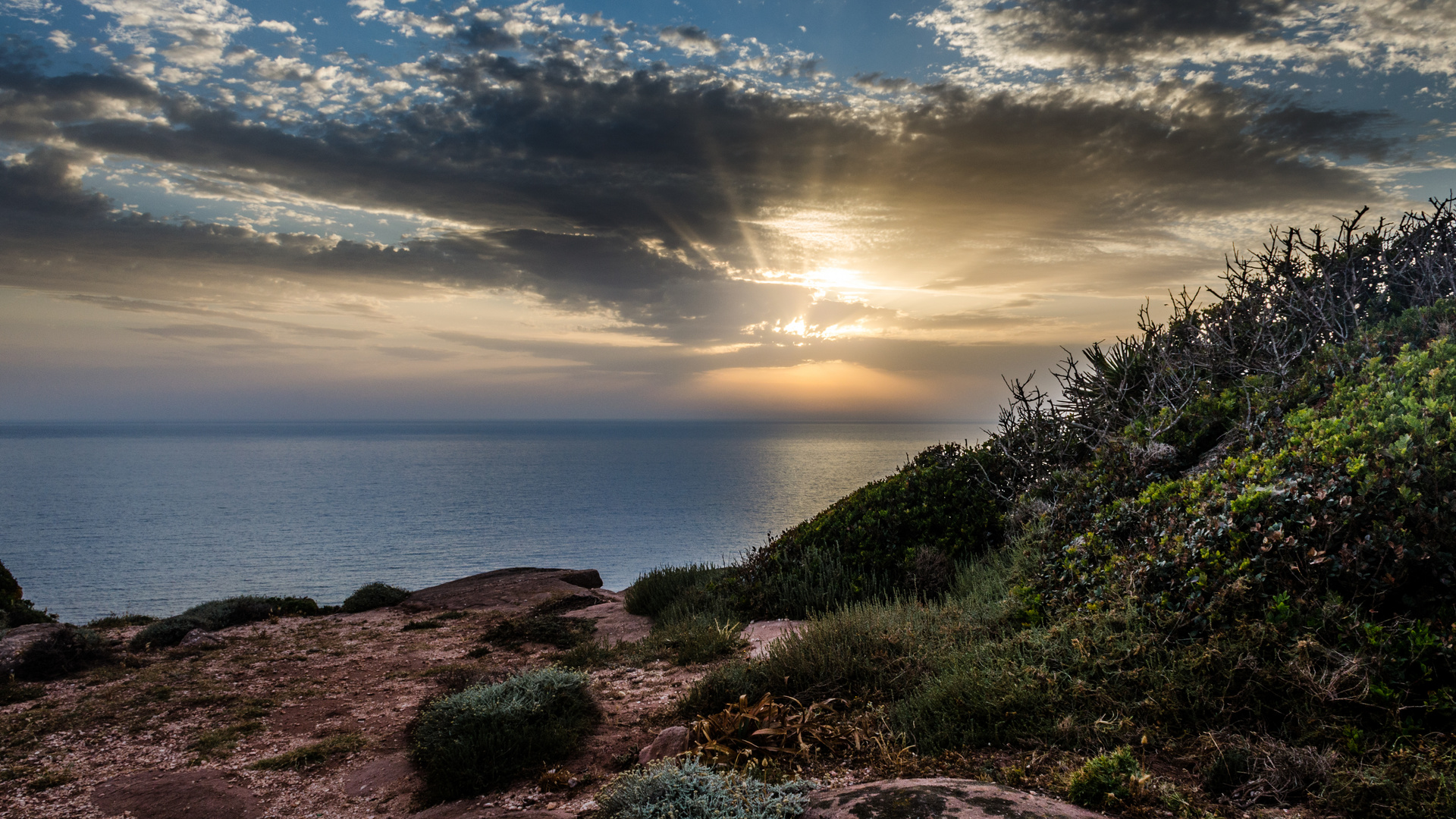 Sonnenuntergang in der Nähe von Alghero 1