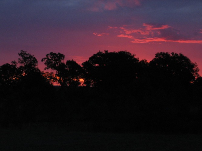 Sonnenuntergang in der Nähe von den the 12 Apostels