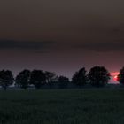 Sonnenuntergang in der Nähe von Havixbeck