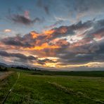 Sonnenuntergang in der niederen Tatra 