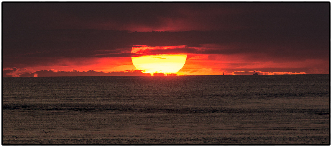 ° Sonnenuntergang in der Nordsee °