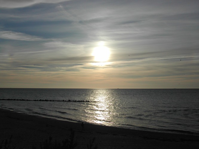 Sonnenuntergang in der Ostsee