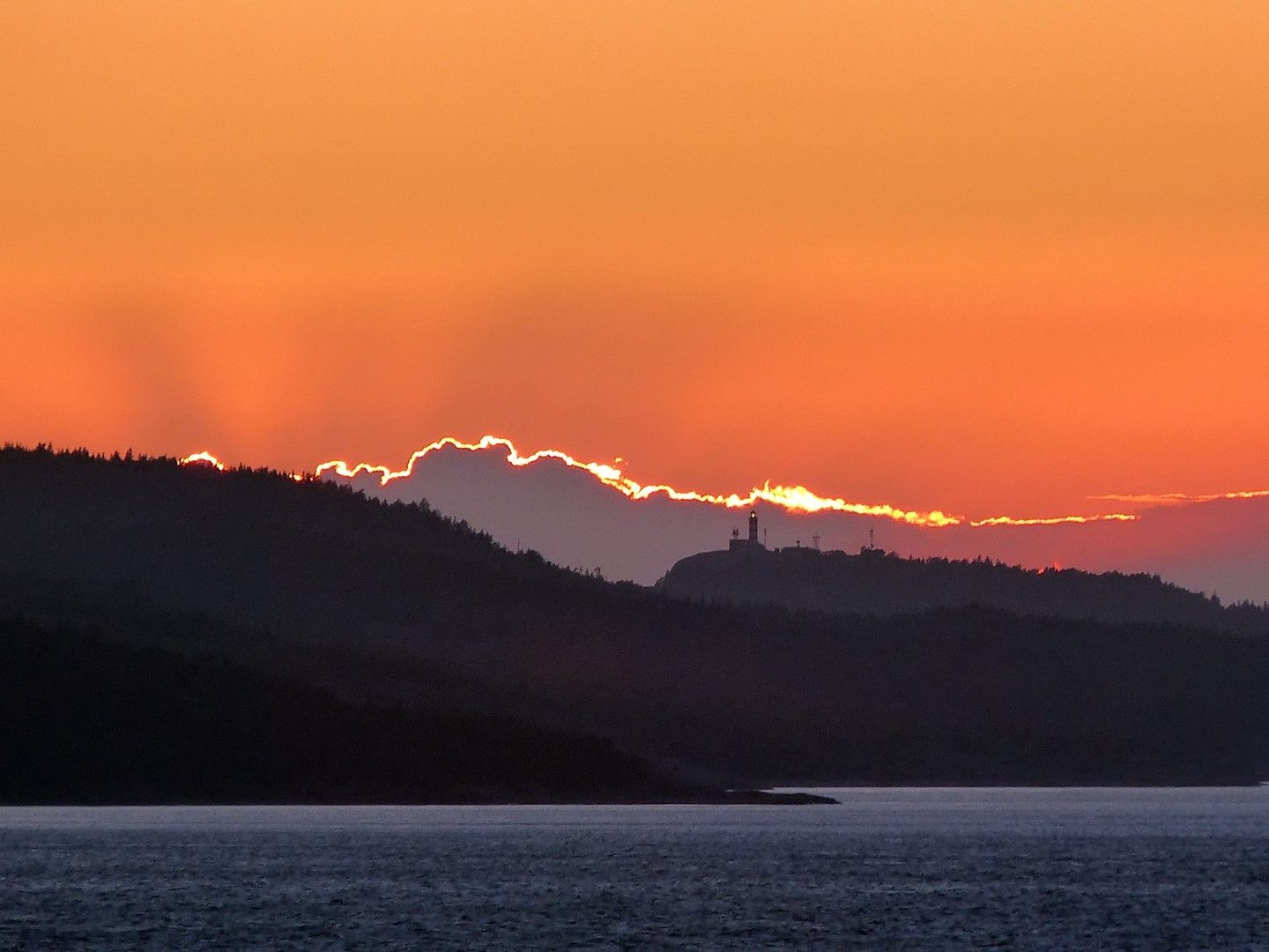 Sonnenuntergang in der Ostsee