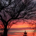 Sonnenuntergang in der Oststeiermark