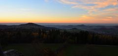 Sonnenuntergang in der Rhön