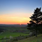 Sonnenuntergang in der Rhön