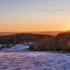 Sonnenuntergang in der Rhön