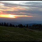 Sonnenuntergang in der Rhön