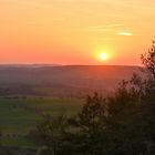 Sonnenuntergang in der Rhön