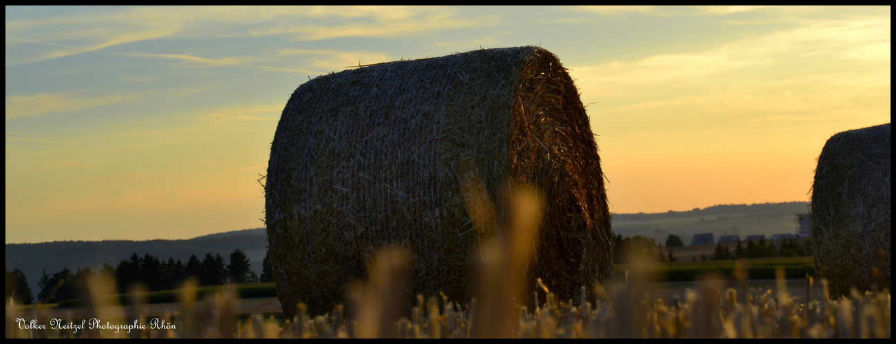 Sonnenuntergang in der Rhön