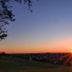 Sonnenuntergang in der Rhön