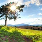 Sonnenuntergang in der Rhön (HDR)