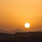 Sonnenuntergang in der Sahara