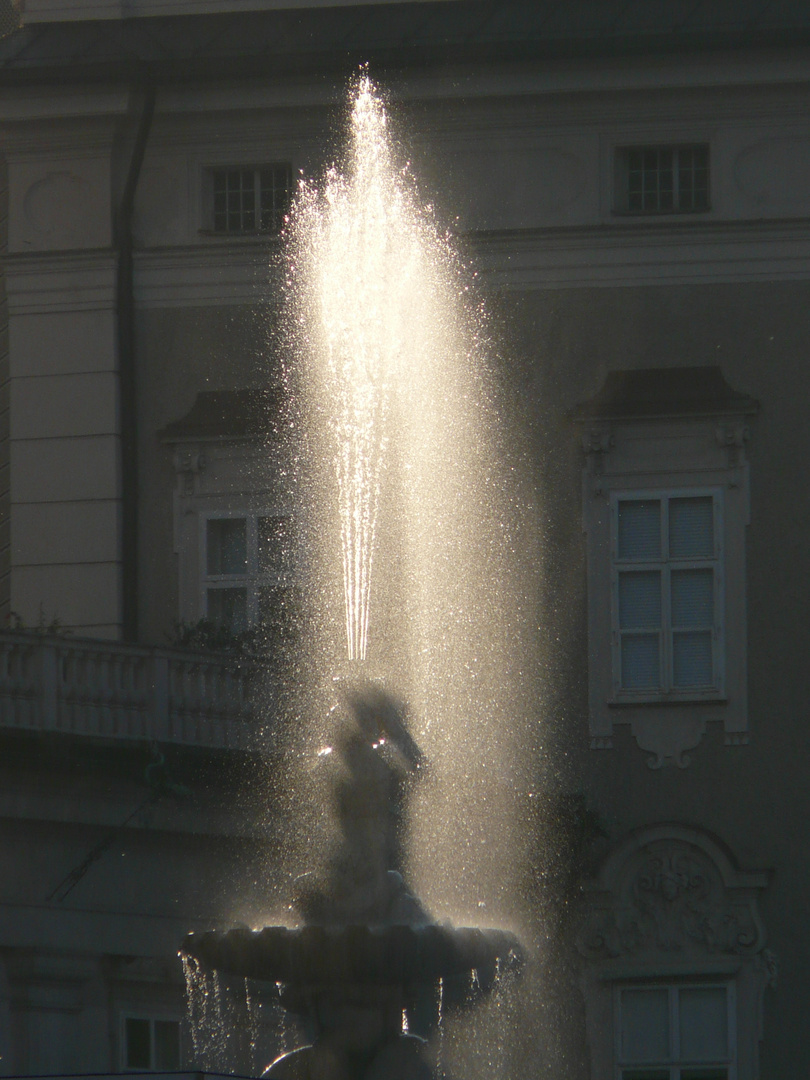 Sonnenuntergang in der Salzburger Altstadt