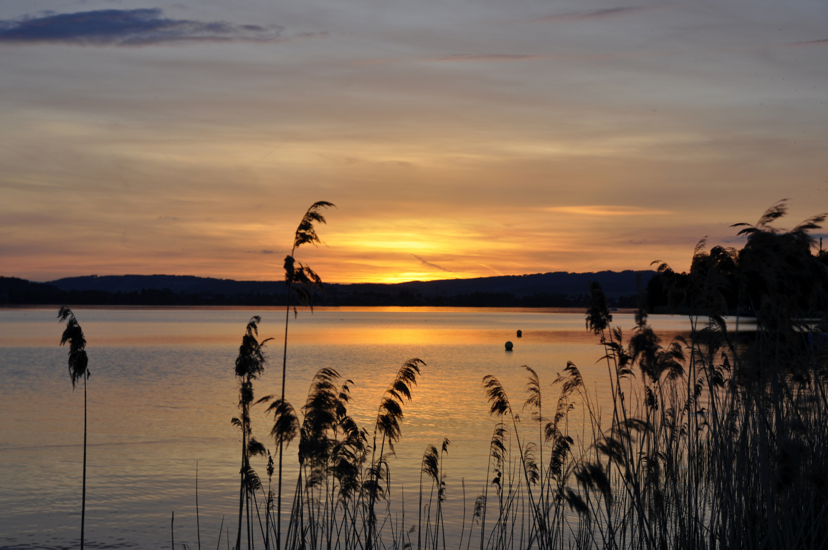 Sonnenuntergang in der Scheiz