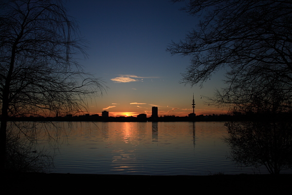 Sonnenuntergang in der schönsten Stadt der Welt