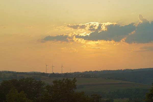 Sonnenuntergang in der Schwalm