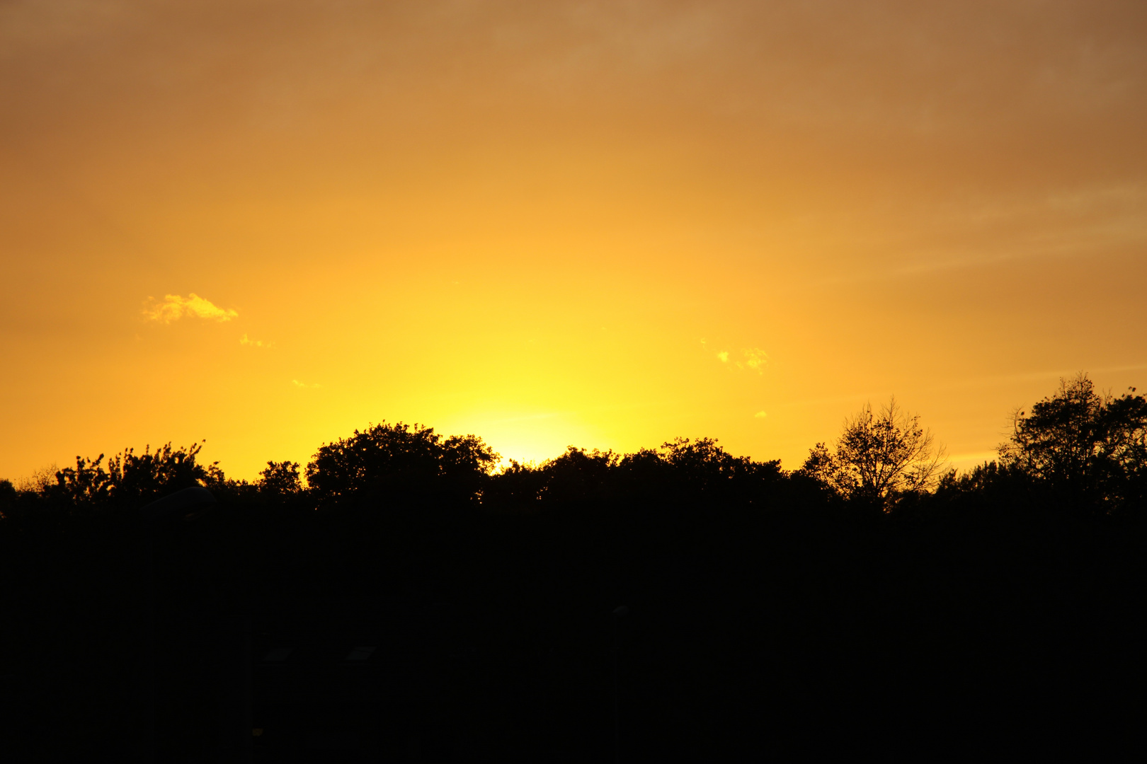 Sonnenuntergang in der Stadt